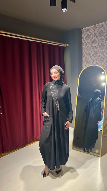 Z&G Fermuar Detayli Elbise