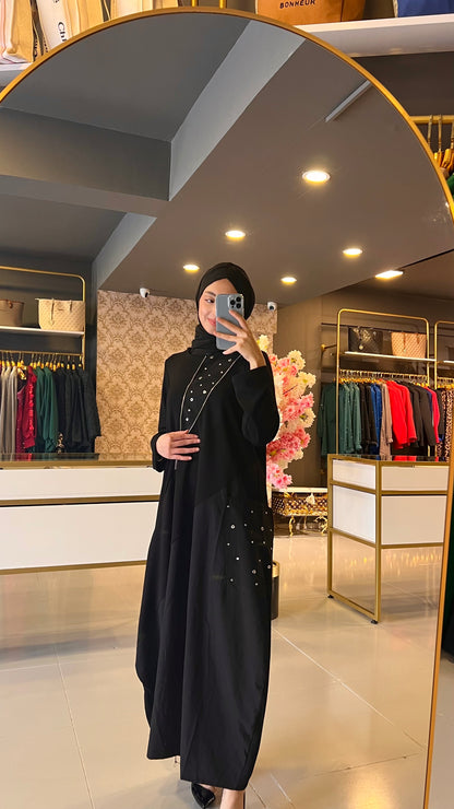 Z&G Fermuar Detayli Elbise