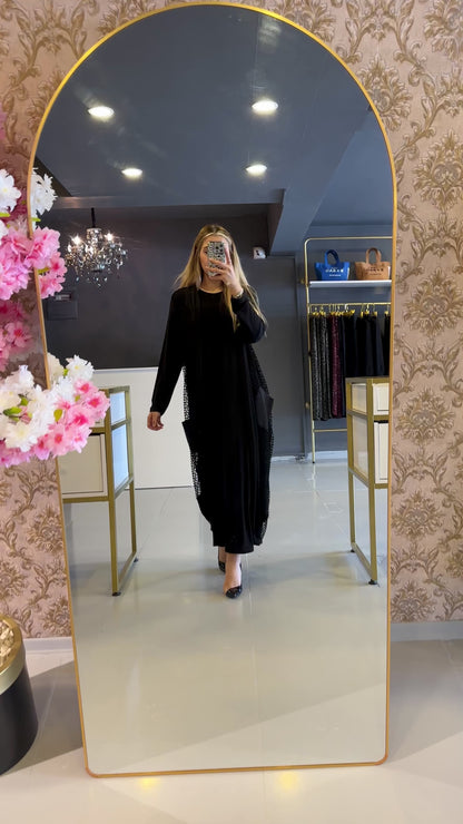 Z&G File Detaylı Şıklık Elbise